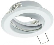 Lámpa Mennyezeti lámpatest PARMA III, IP20, kör, fehér, szögbeállítás