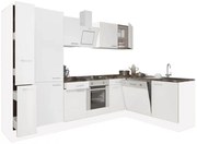 Yorki 310 sarok konyhabútor alsó sütős, polcos kivitelben