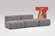 3 Elemes Moduláris Kanapé – Szürke