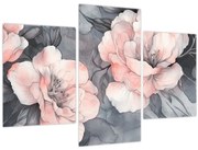 Kép - Virágok vázlata (90x60 cm)