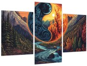 Kép - Elemi erők (90x60 cm)