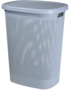 Szennyestartó kosár, 60 l, szürke