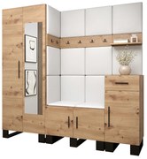 Előszobabútor Amanda 13 (artisan tölgy + fehér). 1085972