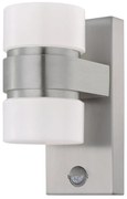 Eglo 96277 - LED Kültéri fali lámpa a mozgásérzékelős ATOLLARI 2xLED/6W
