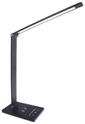 Milagro LED Asztali lámpa vezeték nélküli töltéssel VARIO LED/5W/230V 3000-6000K fekete ML8866