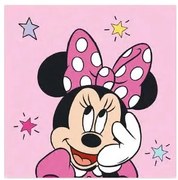Disney Minnie Star kéztörlő, arctörlő, törölköző 30x30cm