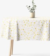 Goldea ovális dekoratív terítő valencia - nárciszok 120 x 160 cm