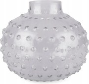 Váza nappaliba Üveg átlátszó virág csokor gallyak 22cm