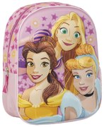 Disney Hercegnők Stars 3D hátizsák, táska 31 cm