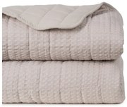 Bézs steppelt ágytakaró 180x260 cm – Ixia