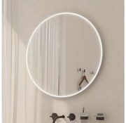 NIMCO ZP 26000R - LED Fürdőszobai tükör háttérvilágítással 6500K átm. 60 cm IP44