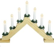 Fa adventi gyertyatartó, 41 x 30 x 5,5 cm