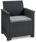 Keter Elodie grafit kerti fotel 2 db