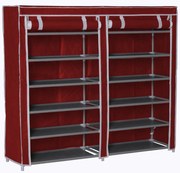 Mobil cipőtároló szekrény 4 színben-bordó