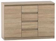 HANY NEW 010 komód, sonoma tölgy
