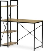 Íróasztal 100x48 cm, MDF, tölgy, GD-512 OAK