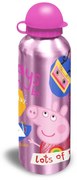 Peppa malac alumínium kulacs ivókupakkal 500 ml