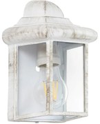Rabalux 8753 - Kültéri fali lámpa NORVICH 1xE27/60W/230V IP43 fehér
