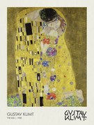 Reprodukció A csók, Gustav Klimt