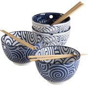 Mäser Jurka Culinary Delight tálkészlet pálcikával, 4+4 db