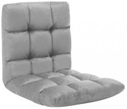 világosszürke összecsukható mikroszálas padlómatrac