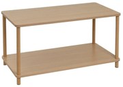 Natúr színű dohányzóasztal 40x80 cm Gaia – Casa Selección