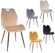 Arco bársony étkezőszék több színben