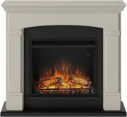 Helmi Elektromos kandalló tűztérrel 23", Világos bézs