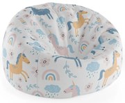 Cocoon babzsák szivárványos egyszarvúk, színes