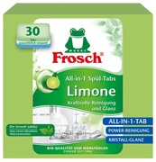 Frosch mosogatógép tabletta zöldcitrom 30db