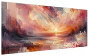 Kép - Festett alkonyat (120x50 cm)