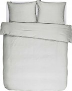 Ezüst Színű Pamut Ágyneműhuzat Garnitúra 200 X 220 CM, Párnahuzattal 60 X 70 CM