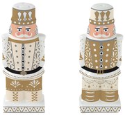 Royal nutcracker karácsonyi porcelán só- borsszóró szett