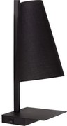 Lucide 30295/01/30 - Dimmelhető asztali lámpa GREGORY 1xE27/60W/230V USB fekete