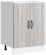 mosdóaljzatos szekrény Lucca szürke sonoma műfa