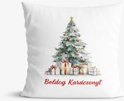 Goldea karácsonyi dekoratív párnahuzat - karácsonyfa 45 x 45 cm