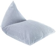 Kék kordbársony gyerek babzsákfotel Big Lounger – Wigiwama