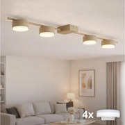 BRILAGI - LED spotlámpa MONO 4xGX53/30W/230V bézs