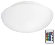 Eglo 75352 - LED RGB Dimmelhető mennyezeti lámpa ELLA-C 2xE27/7,5W/230V + távirányító