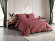 Pamut ágynemű BURGUNDY FÁK bordó színű Ágyneműhuzat mérete: 70 x 90 cm | 140 x 200 cm