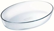 Pyrex üveg sütőedény ovális 2,2 l, 30 x 21 x 6 cm