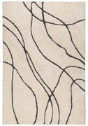 Krémszínű szőnyeg 120x170 cm Flow – Flair Rugs