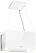 Klarstein Kronleuchter L, mennyezeti páraelszívó, 60 cm, 590 m³/ó, LED, érintőképernyős, fehér