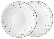 Girlands tányér 28 cm, 2 db Julemorgen kollekció - Wik & Walsøe