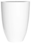 Pottery Pots Ben ültetőgép, fényes fehér, többféle méretben - PotteryPots méret: H - h 55 cm, ⌀ 40 cm