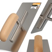 Rozsdamentes Velencei Paca 240 Trapéz Dekoratív Gipsz Simító Yp-t