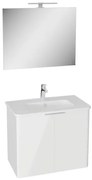 Fürdőszoba szett mosdóval VitrA Mia 75x62,5x44,5 cm fehér fényes MIASETPR80BB