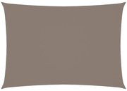 tópszínű téglalap alakú oxford-szövet napvitorla 2,5x4,5 m