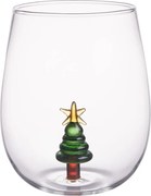 MERRY & JOY pohár, karácsonyfa 450 ml