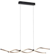 Design lógólámpa arany, beépített LED-del, fényerőszabályzóval - Zina